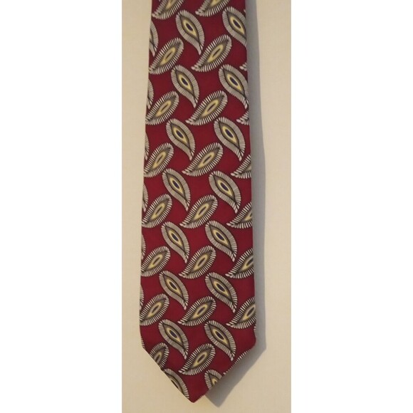 ROBERT TALBOT Men's Tie - All Silk - Outstanding Workmanship - Made in USA - Picture 1 of 4